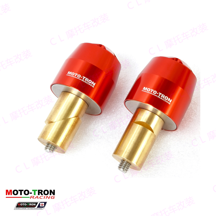 MOTO-TRON适用雅马哈 R1/R6/R3/R25/MT03/MT07/MT09 加重手把堵头 - 图1