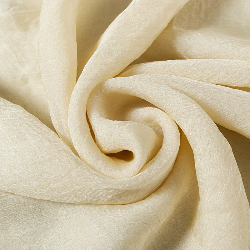 Autumn and winter solid color long thin silk scarf for women dancing