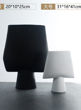 树脂插花轻奢餐桌电视柜样板间