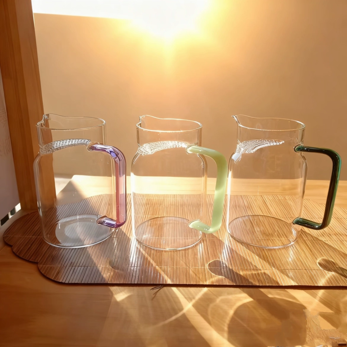 高硼硅玻璃月牙公道杯过滤茶壶茶漏一体茶水分离豪华玻璃月牙公杯,淘宝优惠券,粉丝福利购,淘宝优惠卷