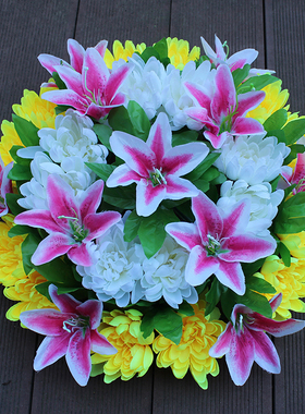 清明节花雏菊上坟扫墓祭奠装饰花