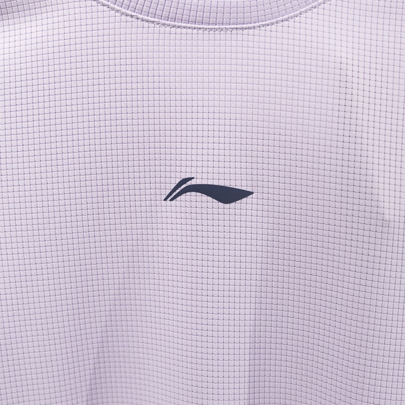 李宁女子春季新款专业跑步百搭舒适圆领透气运动长袖T恤ATLV034,淘宝优惠券,粉丝福利购,淘宝优惠卷