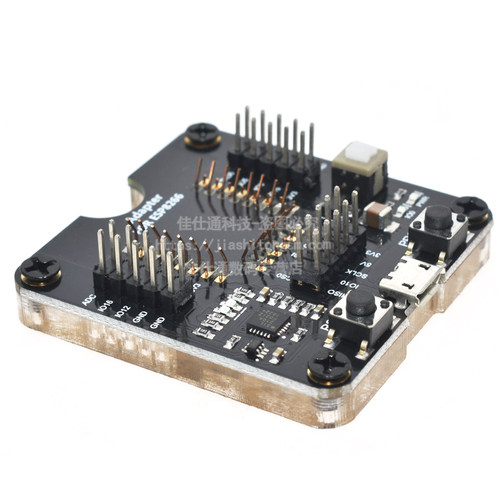 ESP8266测试架 烧录器 一键下载 支持ESP-12F 12E 12S 07S等模块 - 图0