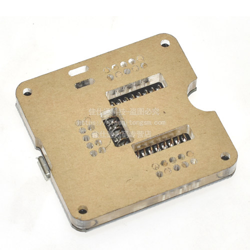 ESP8266测试架 烧录器 一键下载 支持ESP-12F 12E 12S 07S等模块 - 图3