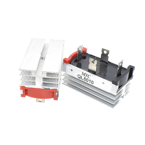 50A桥堆 单相四脚整流桥堆 QL50A/1000V 带散热器整流桥 - 图3