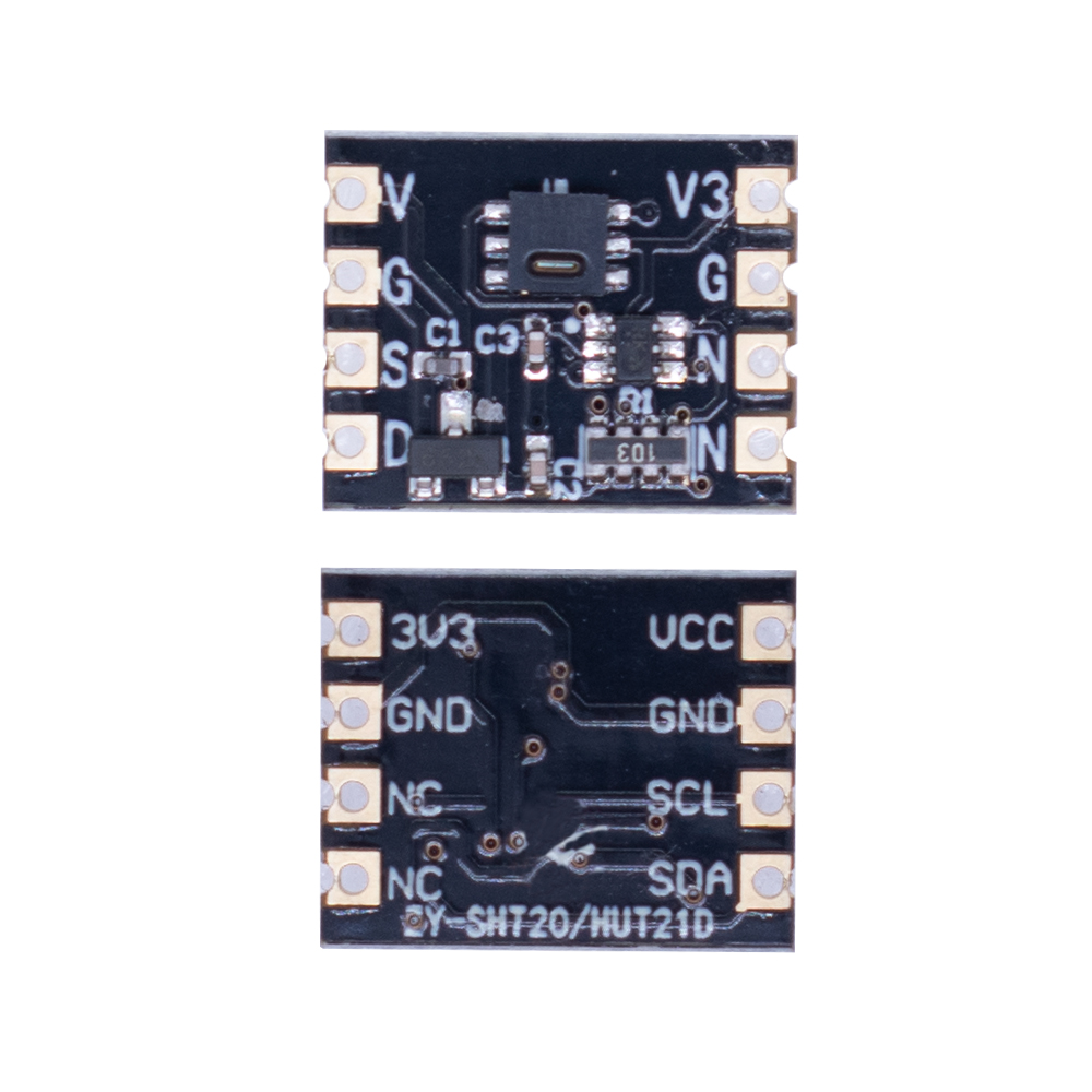 ZY SHT20 温湿度传感器模块 数字型温湿度测量 I2C通讯3-5V供电 - 图2
