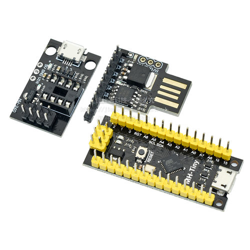 Attiny85微型USB接口digispark开发板扩展板V3.0升级版编程板模块 - 图0