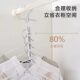 Multifunctional folding portable travel clothes drying rack travel portable clothes drying rack supplies storage rack