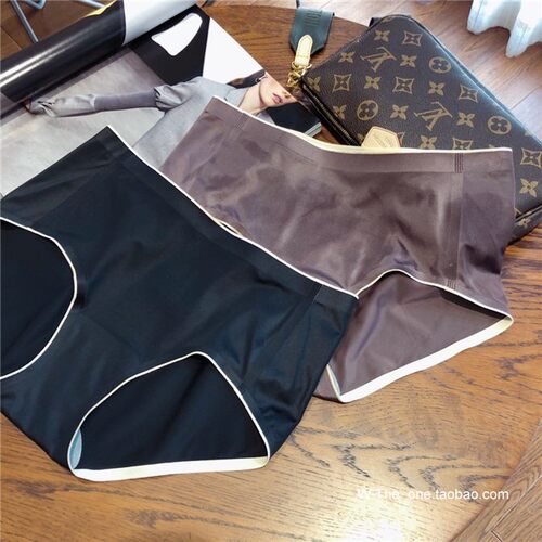 闭眼入多色进KOU莱卡无痕石墨烯水显抑菌远红外裆无压裸感内裤女 - 图3