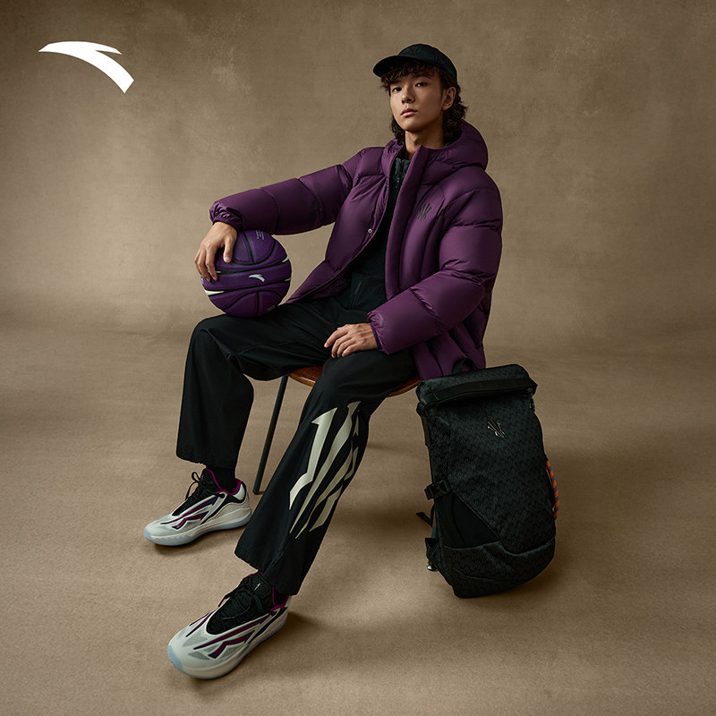 安踏凯里·欧文系列丨潮流面包羽绒服男女同款保暖外套172541910N,淘宝优惠券,粉丝福利购,淘宝优惠卷