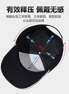 有加绒款/硬顶立体有型/国潮帽子