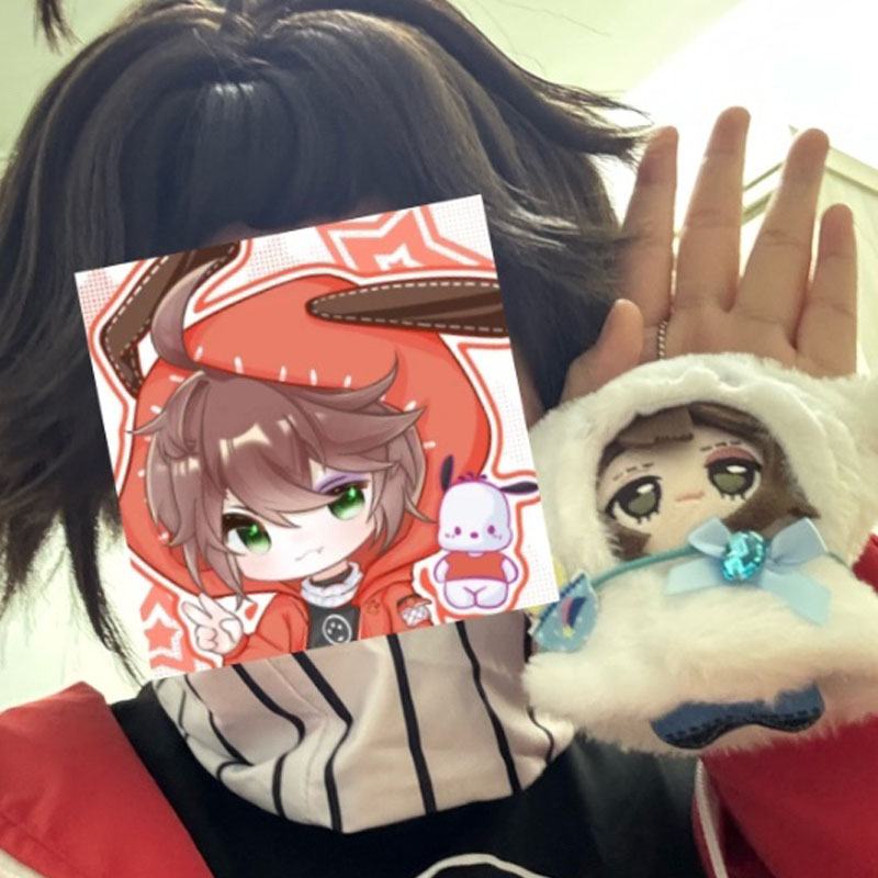 原创第五人格卢卡囚徒毛绒公仔玩偶挂件10cm纯棉花娃娃周边游戏 - 图1