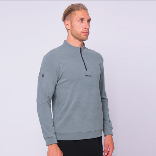 特价caser凯撒男打底衫秋冬保暖秋衣加厚暖姜绒拉链卫衣AJ53-3163 - 图0