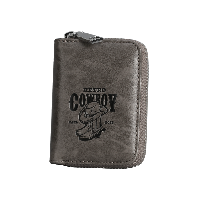 卡包男大容量多卡位风琴简约零钱包 百分之一箱包卡包