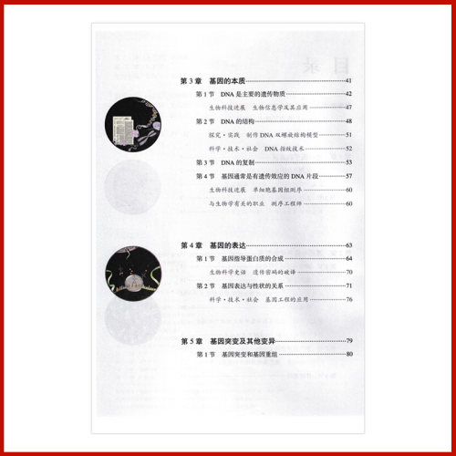 正版2025适用人教版高中生物学必修2遗传与进化教材教科书人民教育出版社人教版高一下册生物2必修遗传与进化人教版生物必修第二册 - 图2