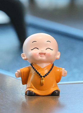 小和尚客厅一休摆件弥勒佛沙弥