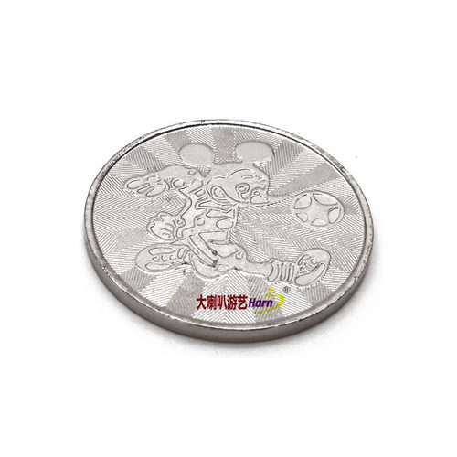 不锈钢币 游戏币 不锈钢代币 硬币  直径25厚1.85mm - 图1