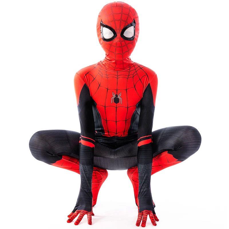 Spiderman Cosplay Costume Kids Spider Man Far From Home - 图1