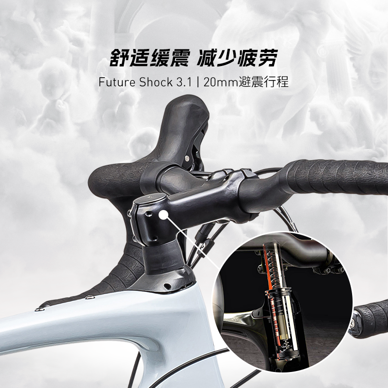 SPECIALIZED闪电 ROUBAIX SL8男/女耐力碳纤维骑行公路自行车-图0