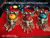 Mongolian Necklace Lady Personality National Wind Totem Necklace necklace Inner Mongolia Process ornament hangout with two batches