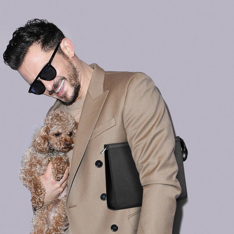 男士真皮时尚奢侈品手提信封包男包 云驰男士包袋