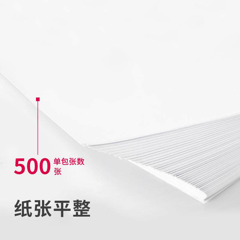 得力a4纸打印纸尼罗河70g克500页A4复印纸8包整箱办公用纸 包邮 - 图0