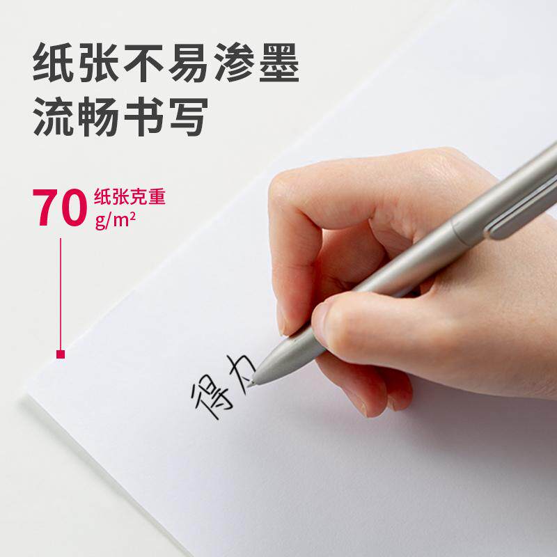 得力a4纸打印纸尼罗河70g克500页A4复印纸8包整箱办公用纸 包邮 - 图1