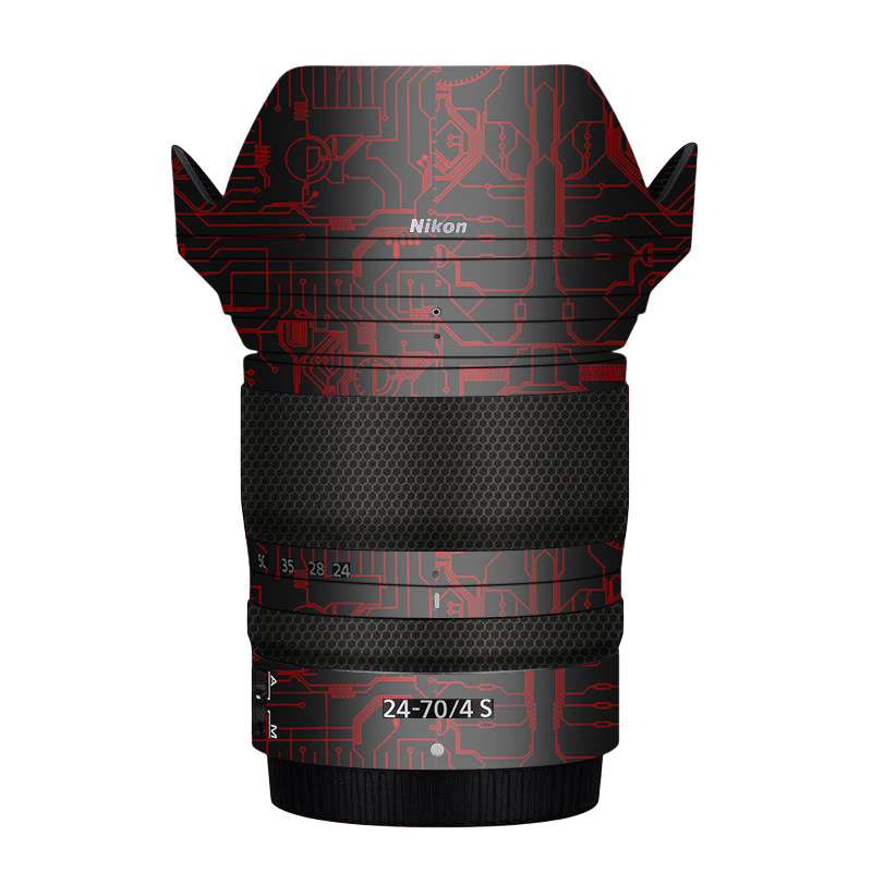 适用于尼康Z24-70 F4S镜头贴膜贴皮2470F4全包改色膜无痕贴纸3M纸 - 图0