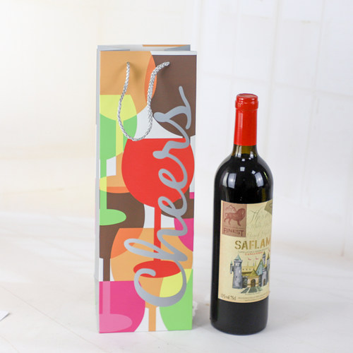 高颜值生日伴手礼节日ins风礼品手提袋中秋春节葡萄酒包装袋纸袋 - 图3