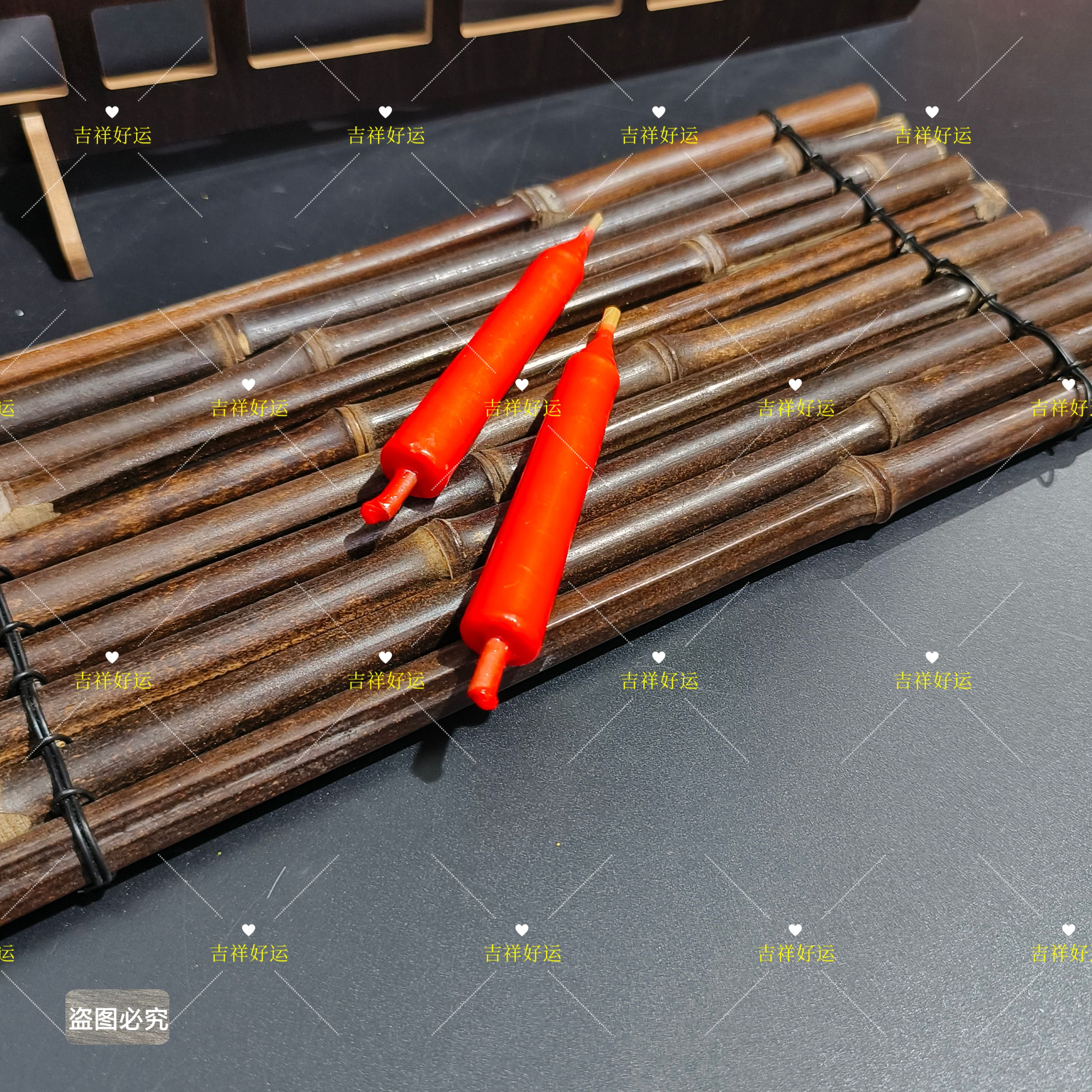 散装红蜡烛上坟祭祀清明烧化祈福礼佛芦苇芯蜡烛约12cm可插烛台烛 - 图2