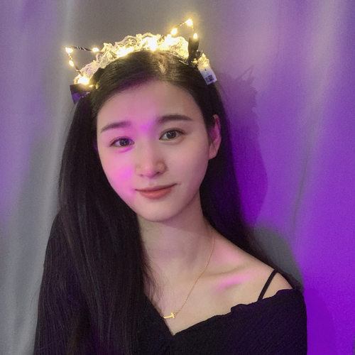 发光兔女郎头饰发光蕾丝铃铛猫耳朵发箍网红cos道具拍照狐狸耳JK - 图2