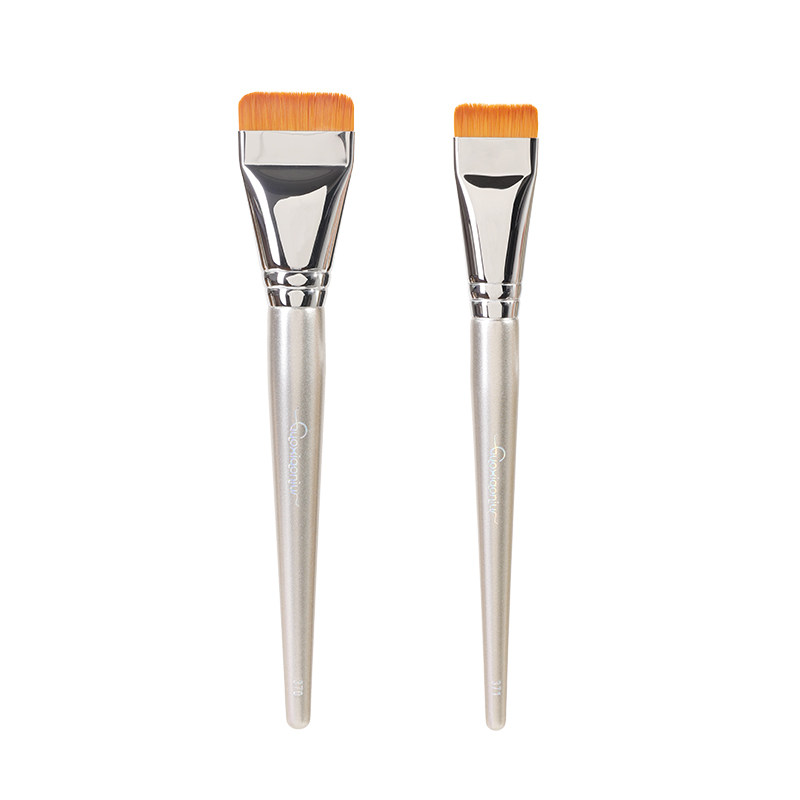 郭小妞瑰金平头粉底刷上妆面膜刷扁头超薄一字型化妆师专用化妆刷,淘宝优惠券,粉丝福利购,淘宝优惠卷