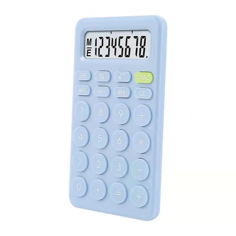 Macaron color desktop cute high-value calculator student exam office special computer