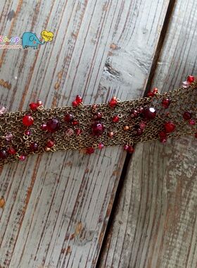 欧美风百搭多层网状合金编织手链