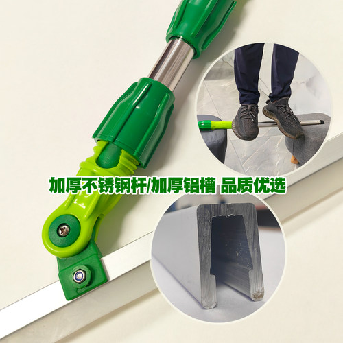 硅胶刮水器地刮卫生间瓷砖木地板家用地面推水器扫地神器魔术扫把 - 图2