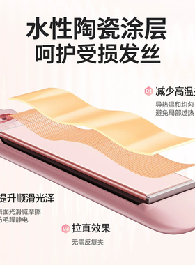 【所有女生直播间】诺为直板夹拉直发卷发器两用持久定型电夹板
