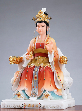女娲娘娘神像家用彩绘大地之母