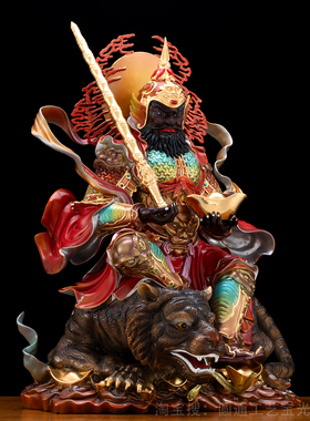 赵公明武财神爷神像公司店铺开业