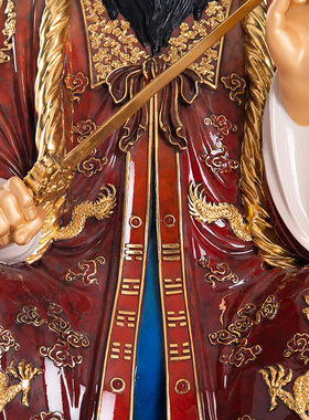 龙虎山张天师神像铜像摆件供奉