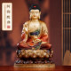Western three saints worship Buddha statue Guanyin Bodhisattva for home use