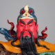 Guan Gong statue dedicated to the shop and home for the God of Wealth ornaments
