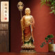 Ksitigarbha Bodhisattva enshrines the standing statue of Ksitigarbha in Jiuhua Mountain