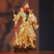 Wu Wealth God Guan Gong Statue is dedicated to the store to attract wealth.