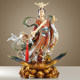 Yuantong all-copper Jiutianxuannu statue home living room ornaments