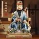 Lu Dongbin bronze statue for home use of Emperor Fuyou