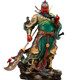 Pure copper Guan Gong ornaments for worshiping the statue in the office