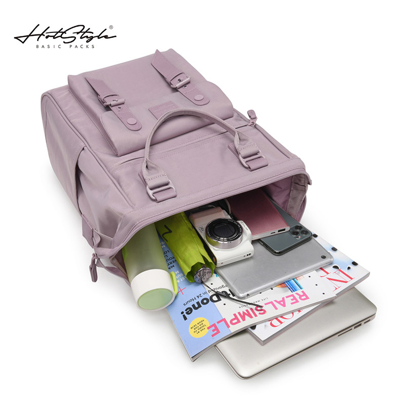 hotstyle通勤大容量高中生男电脑包 hotstyle双肩背包