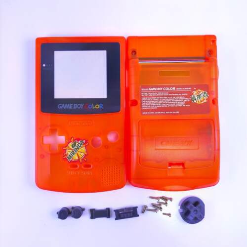 任天堂GBC彩机外壳 Game Boy Color外壳 GBC游戏机限定版壳包邮 - 图2