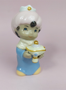 手绘陶瓷可爱男孩女孩瓷偶