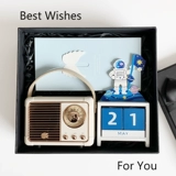 520 Retro Bluetooth Audio подруга подруга подруга практичный творческий день рождения подарки подарки логотип